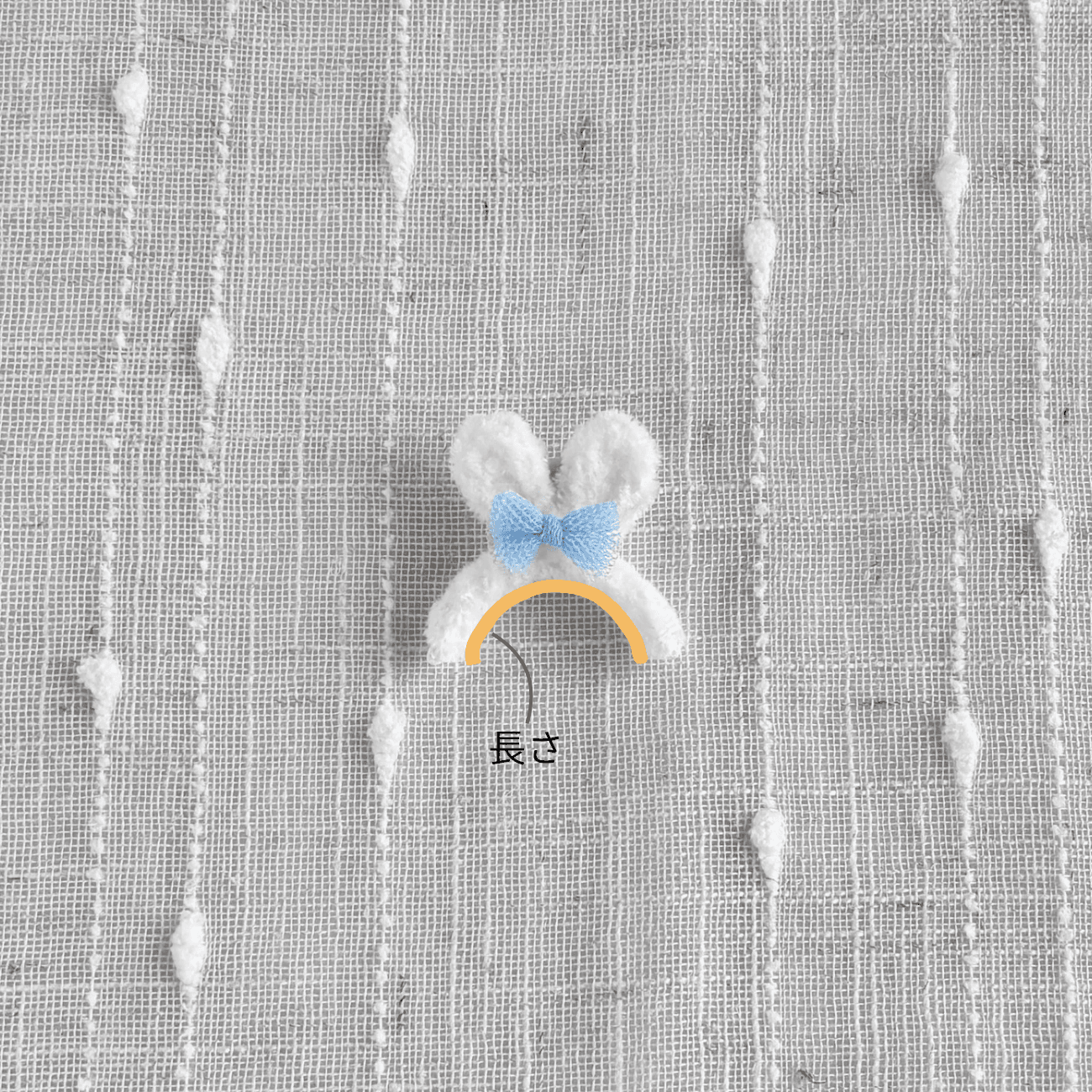 うさちゃんカチューシャ　イースター　ハムスター・小動物・ぬいぐるみ | 7枚目