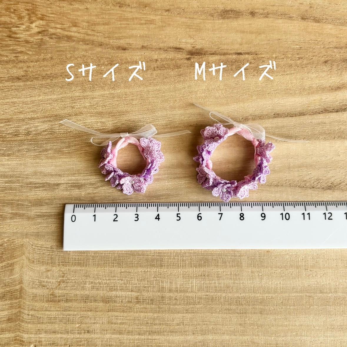 あじさいの花冠  ハムスター・小動物・ぬいぐるみ | 6枚目