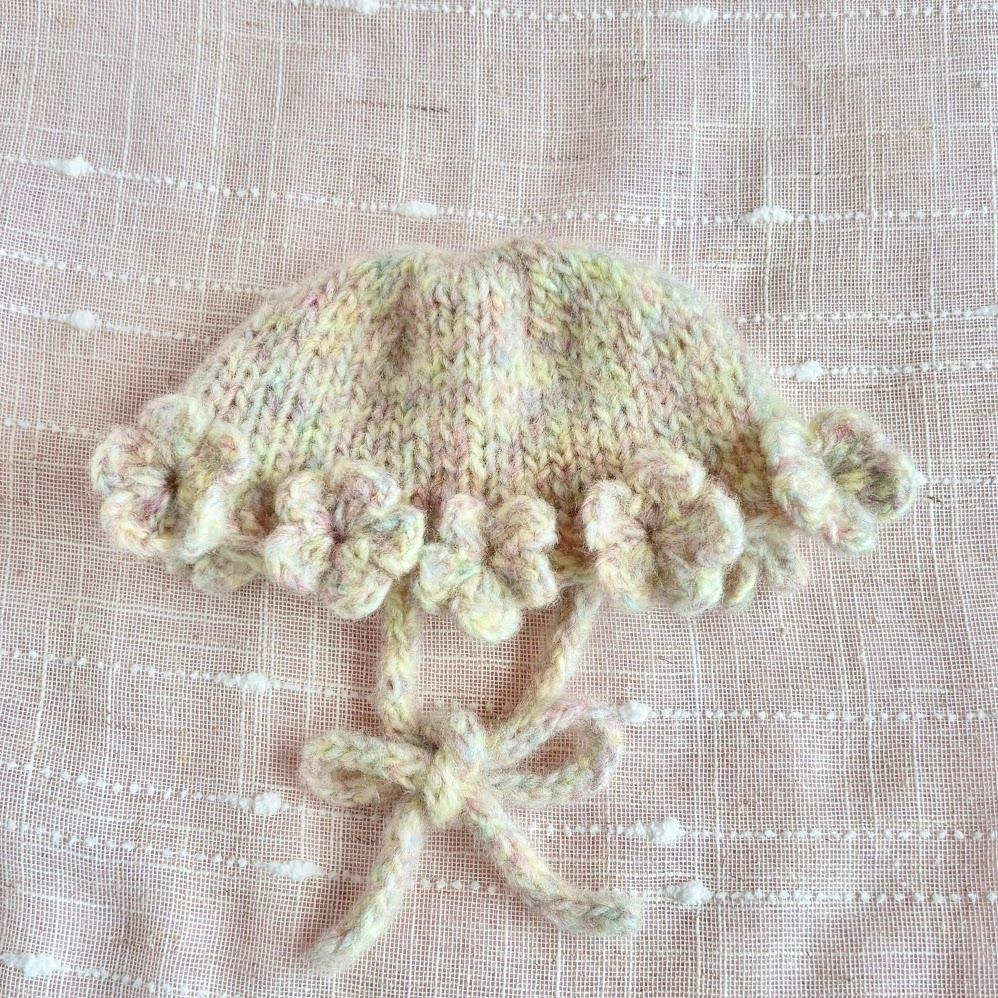 お花のボンネット　うさぎ・ペット・ぬいぐるみ | 2枚目