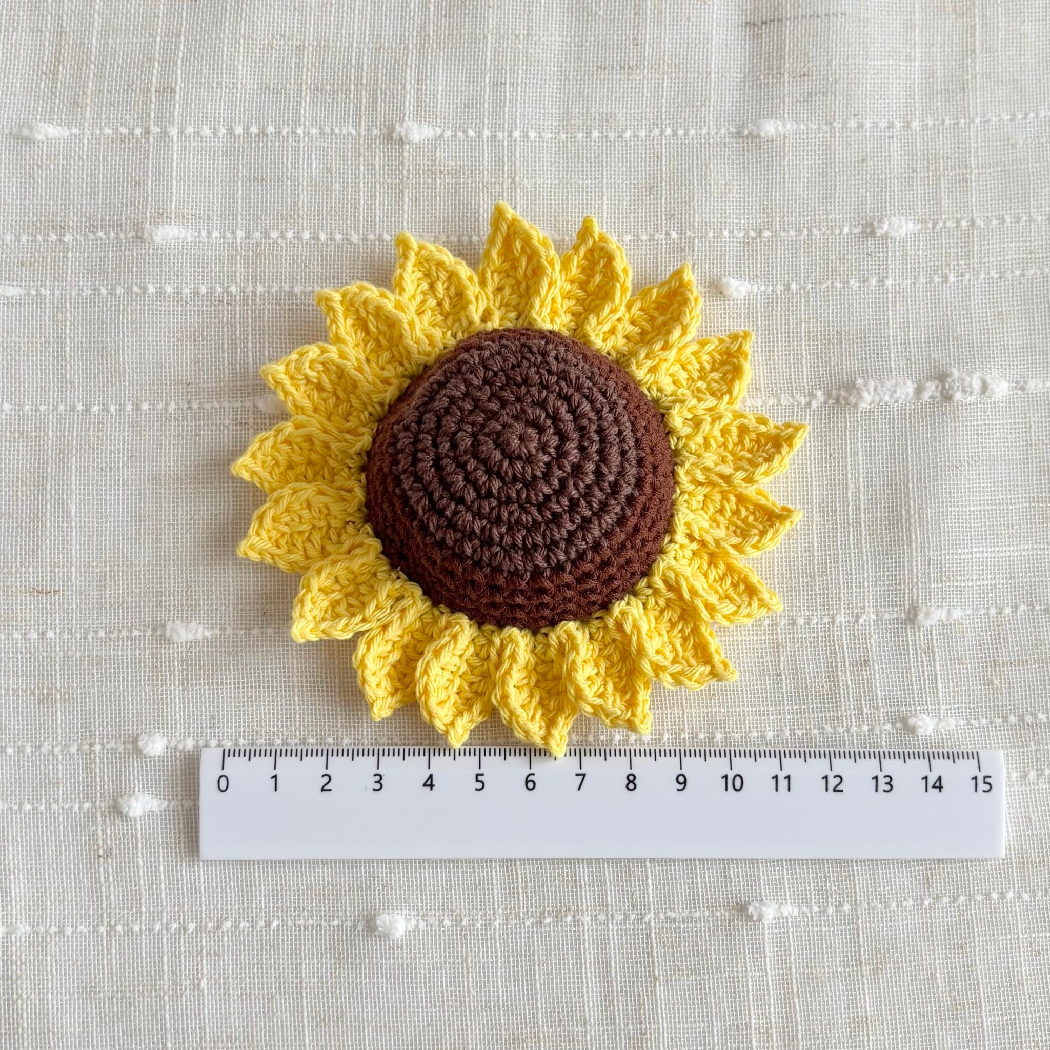 そのままひまわりの帽子 うさぎ・ペット・ぬいぐるみ | 6枚目